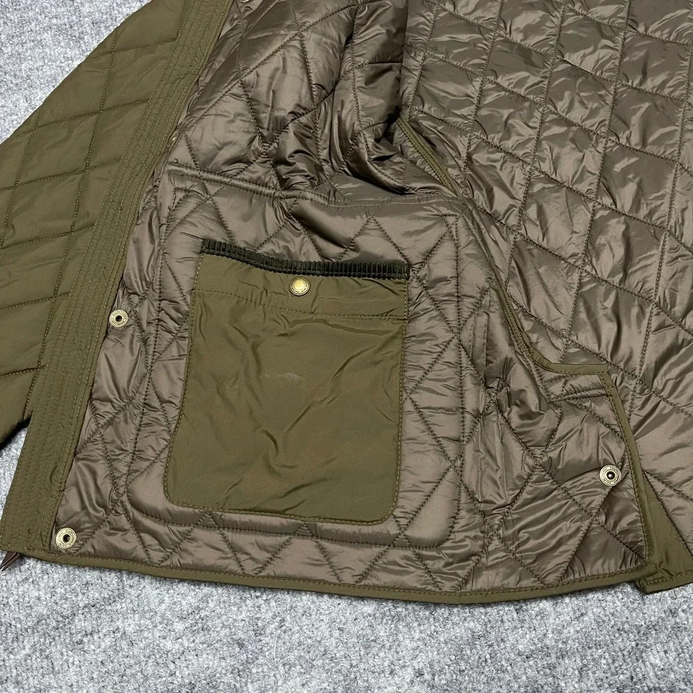 Polo Ralph Lauren Jacket Men XL Dark Brown The Beaton Quilted Corduroy PrimaLoft